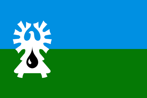 Флаг города Урай.